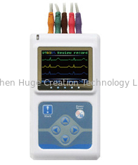 Trung Quốc Hệ thống ECG động 2AA Pin 3 kênh Hệ thống ECG Holter với PC Phần mềm tiếng Anh nhà cung cấp