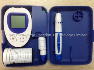 Trung Quốc Gói Hộp Màu Hộp Bệnh tiểu đường Glucose Meter với Dải thử nghiệm 25pcs nhà cung cấp