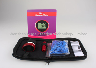 Trung Quốc Kiểm tra nhanh đường huyết Glucose Test Meter Glucose Tiểu đường với lancet nhà cung cấp