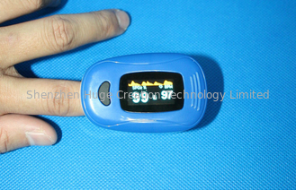 Trung Quốc Máy đo oxy bằng tay cầm tay màu xanh với chức năng Bluetooth nhà cung cấp