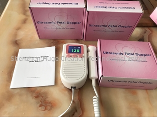 Trung Quốc Pocket Precetal Heart Màn hình Doppler của thai nhi Baby Heartbeat hồng 2,0 MHz nhà cung cấp
