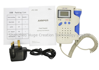 Trung Quốc Jumper Hand Pocket Pocket Doppler thai nhi kỹ thuật số JPD-100B 2.5MHz Trang chủ Sử dụng Baby Heart Rate Detector Monitor với sạc nhà cung cấp