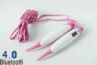 Trung Quốc Bluetooth 4.0 Skip Smart Jump Rope Quantum Health Analyzer With Black And Pink nhà máy sản xuất
