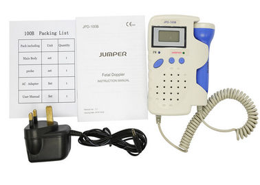 Trung Quốc Jumper Hand Pocket Pocket Doppler thai nhi kỹ thuật số JPD-100B 2.5MHz Trang chủ Sử dụng Baby Heart Rate Detector Monitor với sạc nhà phân phối